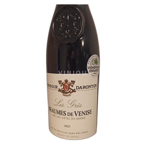 Rhônetal Beaumes de Venise Terroir Daronton Les Grès 2022