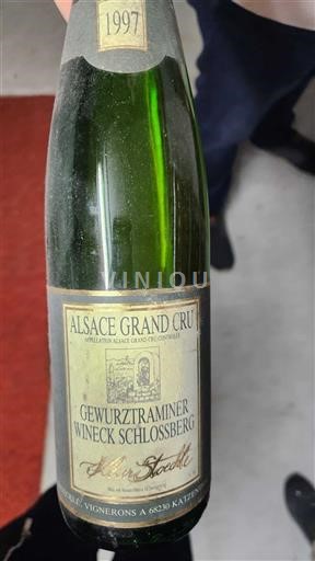 Alsacia No especificado Grand Cru Stoeffler Gewurztraminer Wineck Schlossberg 1997
