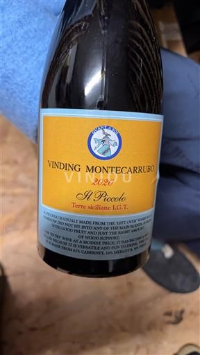 Sicilien Ikke specificeret Vinding Montecarrubo Il Piccolo 2020