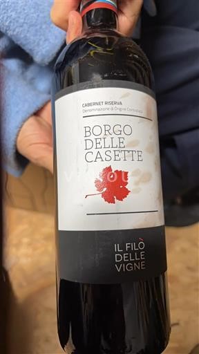 Abruzzerne Cabernet Borgo delle Casette Il Filò delle Vigne 2015