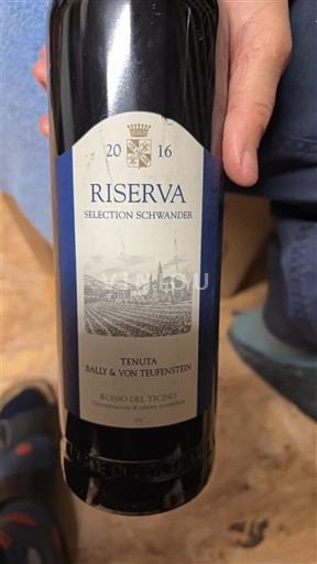 Tessin Merlot del Tessin Tenuta Bally & Von Teufenstein Riserva Selection Schwander 2016
