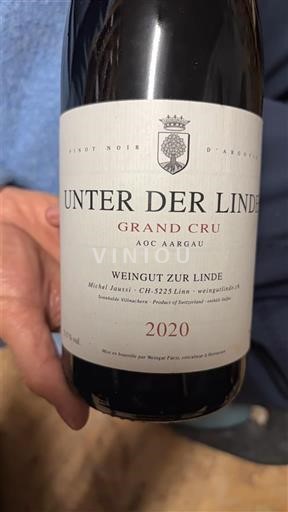 Argovie Aargau Grand Cru Weingut Zur Linde Unter Der Linde 2020