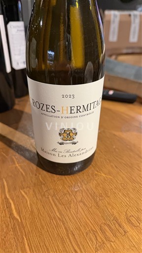 Rhône Valley Crozes-Hermitage Maison Les Alexandrins 2023