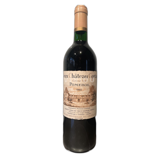 Bordeaux Pomerol Vieux Château Certan Grand Vin 1992