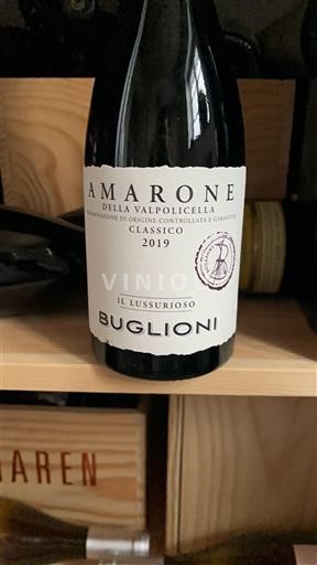 Benecija Valpolicella Buglioni Il Lussurioso 2019