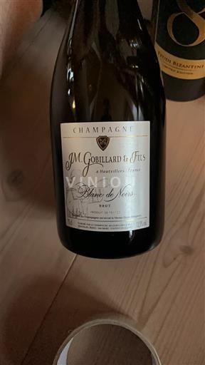 Mousserende wijnen Blanc brut Blanc de Noirs J.M. Gobillard & Fils Non millésimé Frankrijk Champagne AOC