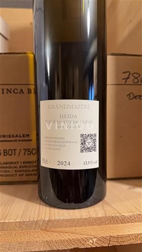 Valais Valais AOC Grandmaitre Heida élevé en fût de chêne 2024