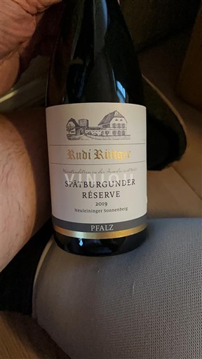 Пфальц Rudi Ritter Spätburgunder Réserve 2019