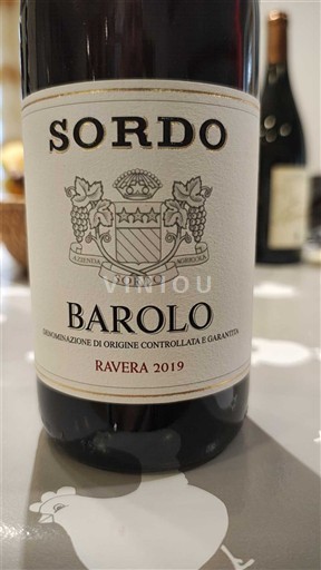 Piëmont Barolo Sordo Ravera 2019