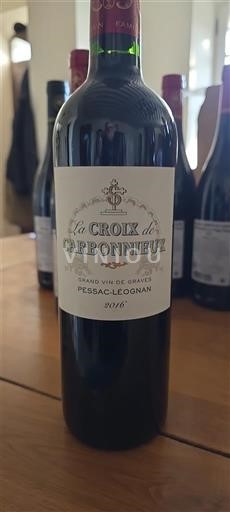 Bordeaux Pessac-Léognan Carbonnieux La Croix de Carbonnieux 2016