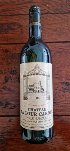 Bordeaux Haut-Médoc Grand Cru Château La Tour Carnet 1979