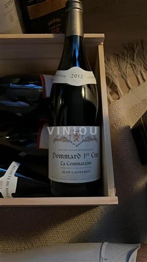 Bourgogne Pommard Premier Cru Jean Gagnerot La Commaraine 2012