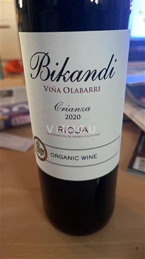 La Rioja Rioja Viña Olabarri Bikandi Crianza 2020