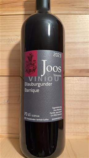 Grisons (Graubünden) Graubünden PDO Joos Blauburgunder Barrique 2023