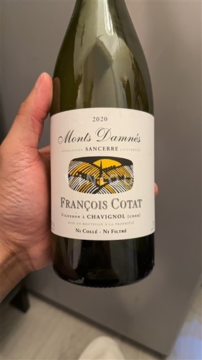 Lugina e Luarës Sancerre François Cotat Monts Damnés 2020