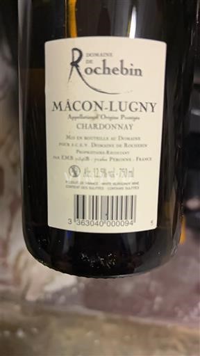 Burgund Mâcon und Mâcon-Dörfer Domaine Rochebin Ohne Jahrgang