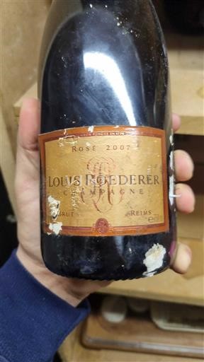 Champagne Champagner Louis Roederer Rosé 2007