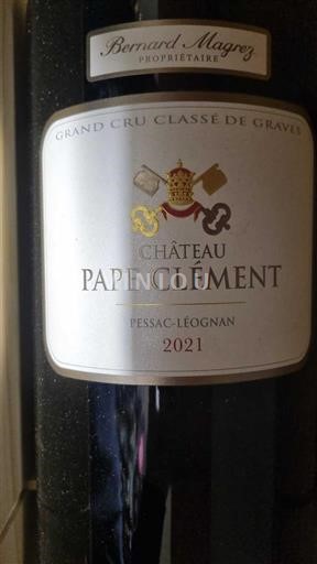 Bordeaux Pessac-Léognan Château Pape Clément 2021