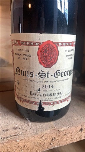 Wines Rouge sec Ed. Loiseau 2014 France Burgundy Nuits-Saint-Georges AOC