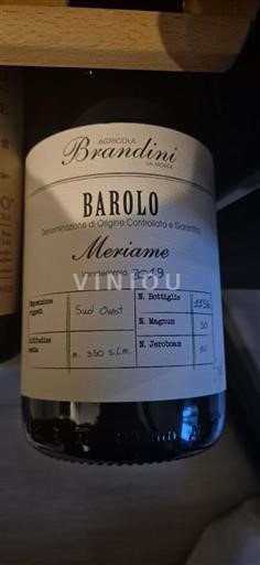 П'ємонт Бароло Brandini Meriamé 2019