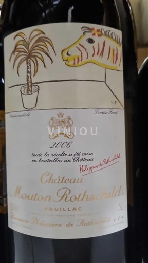 Bordeaux Pauillac Château Mouton Rothschild 2006