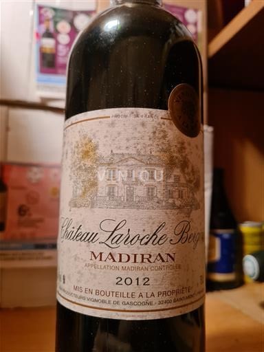 Південний Захід Мадіран Château La Roche Bergan 2012