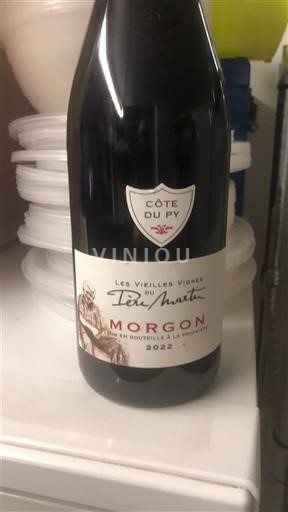 Beaujolais Morgon Jean-Marc Tixier Côte du Py Les Vieilles Vignes du Père Martin 2022