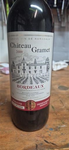 Bordeaux Château Gramet 2009