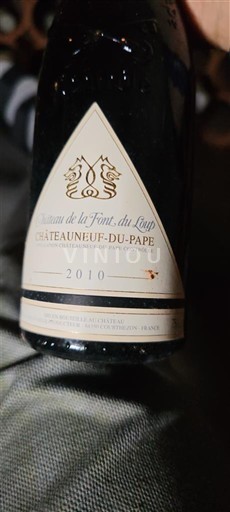 Rona dolina Châteauneuf-du-Pape Château de la Font du Loup 2010