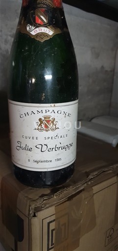 Champagne Cuvée Spéciale Julie Verbrugge 1985