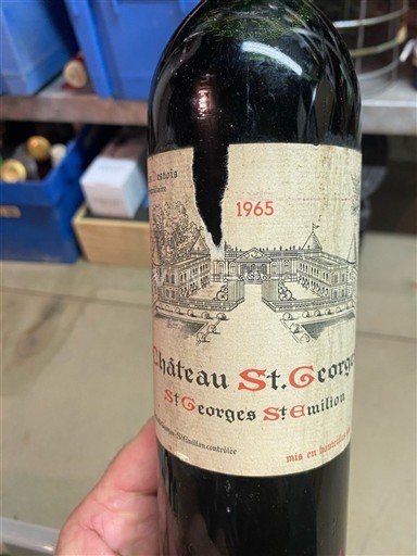 Bordeaux Saint-Georges-Saint-Émilion Château St. Georges 1965