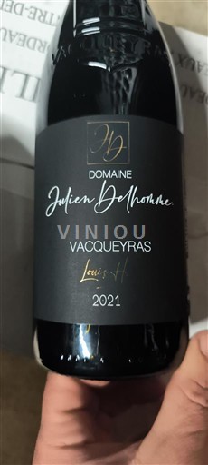 Rhône Valley Vacqueyras Domaine Julien Delhomme Louis 2021