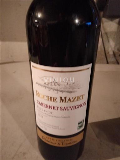 Languedoc og Roussillon Pays d'Oc Roche Mazet Cabernet Sauvignon 2014