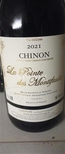 Loire-dalen Chinon La Roche Chandieu La Pointe des Montfaulx 2021