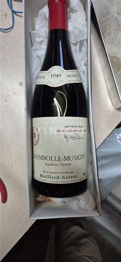 Burgundy Chambolle-Musigny Moillard-Grivot 1949
