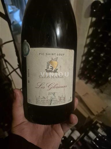 Languedoc Pic-saint-loup Clos Marie Les Glorieuses 2019