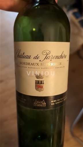 Bordeaux Bordeaux superiore Château Parenchère 2015