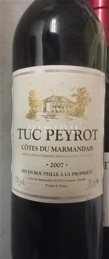 Sydvestfrankrig Côtes-du-marmandais Tuc Peyrot 2007
