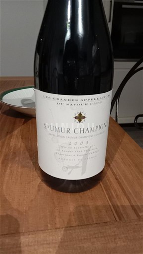 Loire-dalen Saumur-Champigny Les Grandes Appellations du Savoy Club 2003