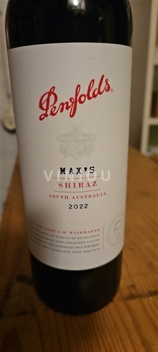 Australia de Sud Nespecificat Penfolds Max's Shiraz 2022