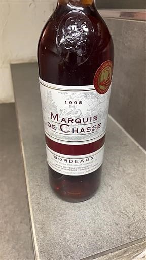 Bordeaux Marquis de Chasse 1998