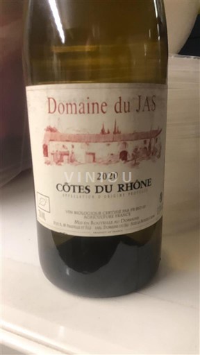 Údolí Rhôny Côtes-du-Rhône Domaine Jas 2020