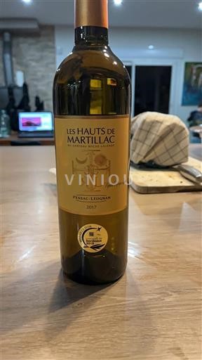 Bordeaux Pessac-Léognan Les Hauts de Martillac 2017
