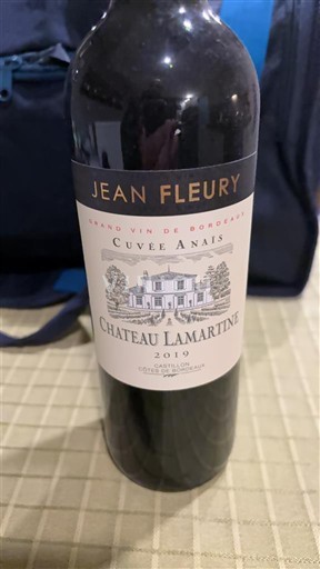 Bordeaux Château Lamartine Anaïs 2019