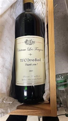 Bordeaux Saint-Émilion Château Les Fougères TECOmedical Thank you ! 2005