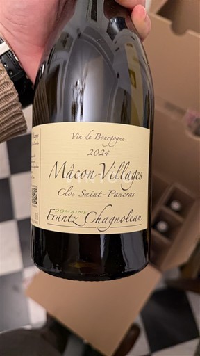 Burgundija Макон и макон-села Domaine Frantz Chagnoleau Clos Saint-Pancras 2024