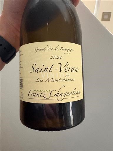 Bourgondië Saint-Véran Domaine Frantz Chagnoleau Les Montchanins 2024