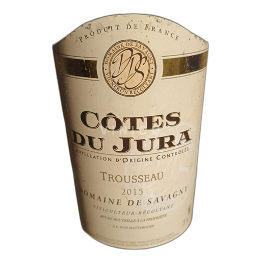 Jura Côtes du Jura Domaine de Savagny Trousseau 2015