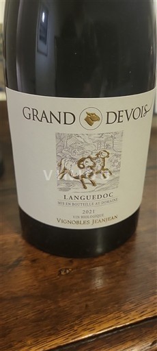 Languedoc Vignobles Jeanjean Grand Devois 2021