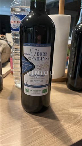 Bordeaux Blaye-Côtes-de-Bordeaux Château Terre de Saillyse 2020